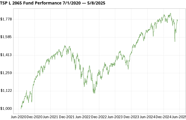 TSP L 2065 Fund returns